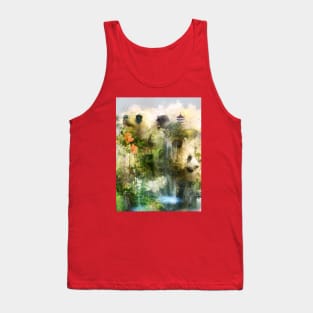 Panda Island Tank Top